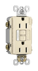 Legrand® radiant® 15 Amp Light Almond Tamper-Resistant GFCI
